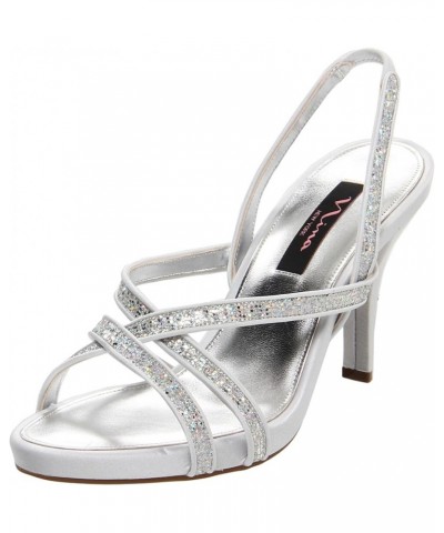 Women's Goldine Sandal Silver $25.78 Sandals