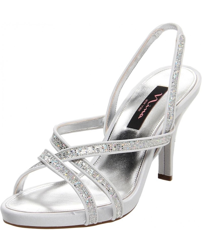 Women's Goldine Sandal Silver $25.78 Sandals