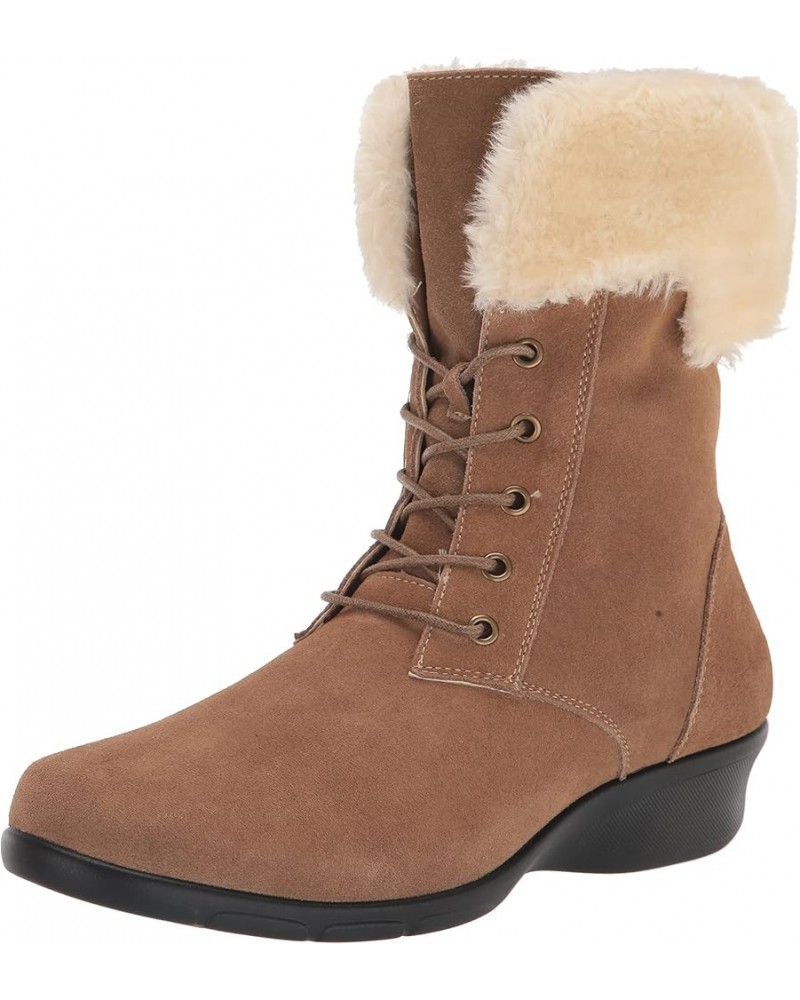 Womens WinslowMid CalfBoot Latte $17.85 Boots