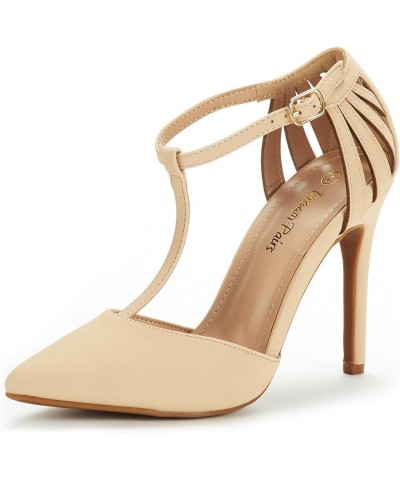 Women's Oppointed-Mary Pump Shoe Nude Nubuck $13.79 Pumps