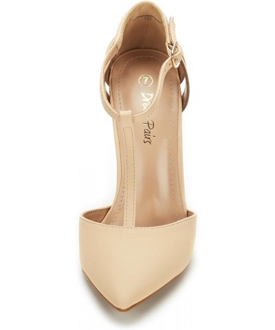 Women's Oppointed-Mary Pump Shoe Nude Nubuck $13.79 Pumps