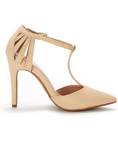 Women's Oppointed-Mary Pump Shoe Nude Nubuck $13.79 Pumps