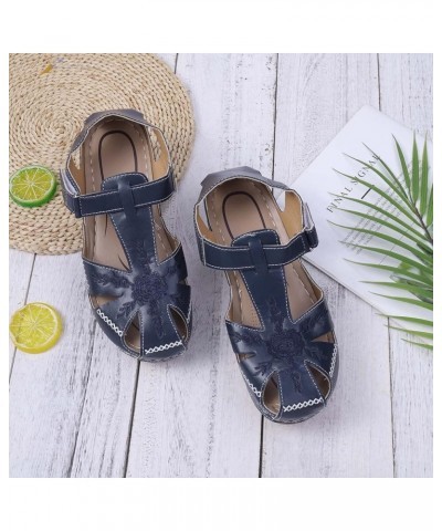 Orthopedic Wedge Sandals for Women Orthopedic Sneakers Shoes for Women White Strappy Heels Sandals with Arch Support for Wome...