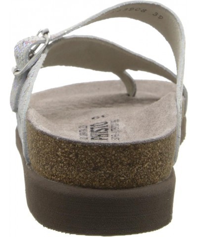 Women's Helen Thong Sandals Silver Venise $54.10 Sandals