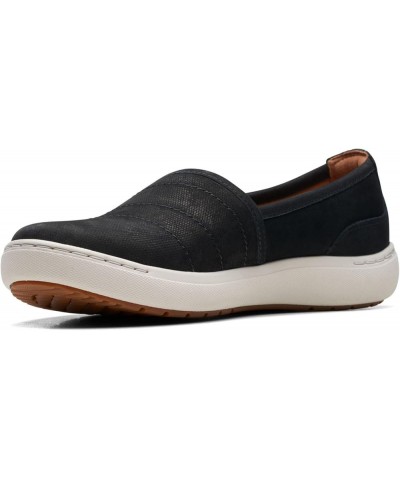 Womens Nalle Violet Black Leather $27.69 Loafers & Slip-Ons