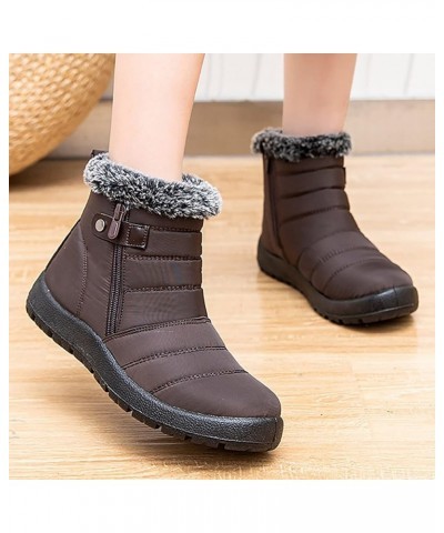 Womens Snow Boots Wide Width Winter Snow Boots Women Size 10 Women Winter Boots Wide Calf Warm Slipper Boots for Women Outdoo...