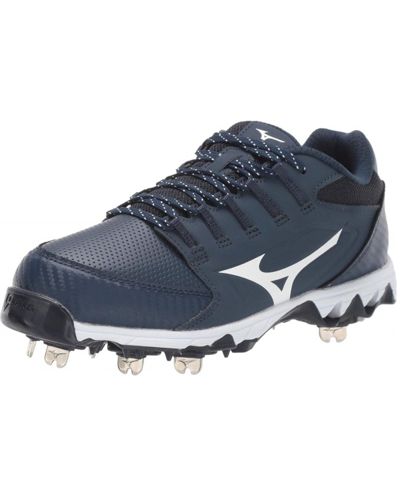 Softball Footwear Low Womens Metal Softball Cleat 5 Navy-white $28.41 Athletic Shoes