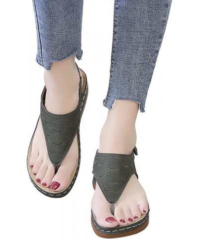 Foot Arch Supports Orthopedic Flip Flops for Women with Arch Support Black Wedges for Women Womens Nude Sandals House Shoes w...