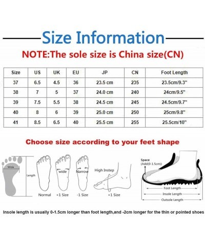 Walking Shoes for Women Wide Width Trainers Mesh Casual Closed Toe Platform Flats Womens Sneakers Size 8 Black $15.04 Athleti...