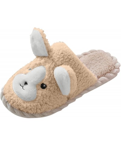 Slippers for Women Men Thick Memory Foam Plush House Shoes Fit and Flare Buttery Feeling Loungewear D-coffee $12.03 Slippers