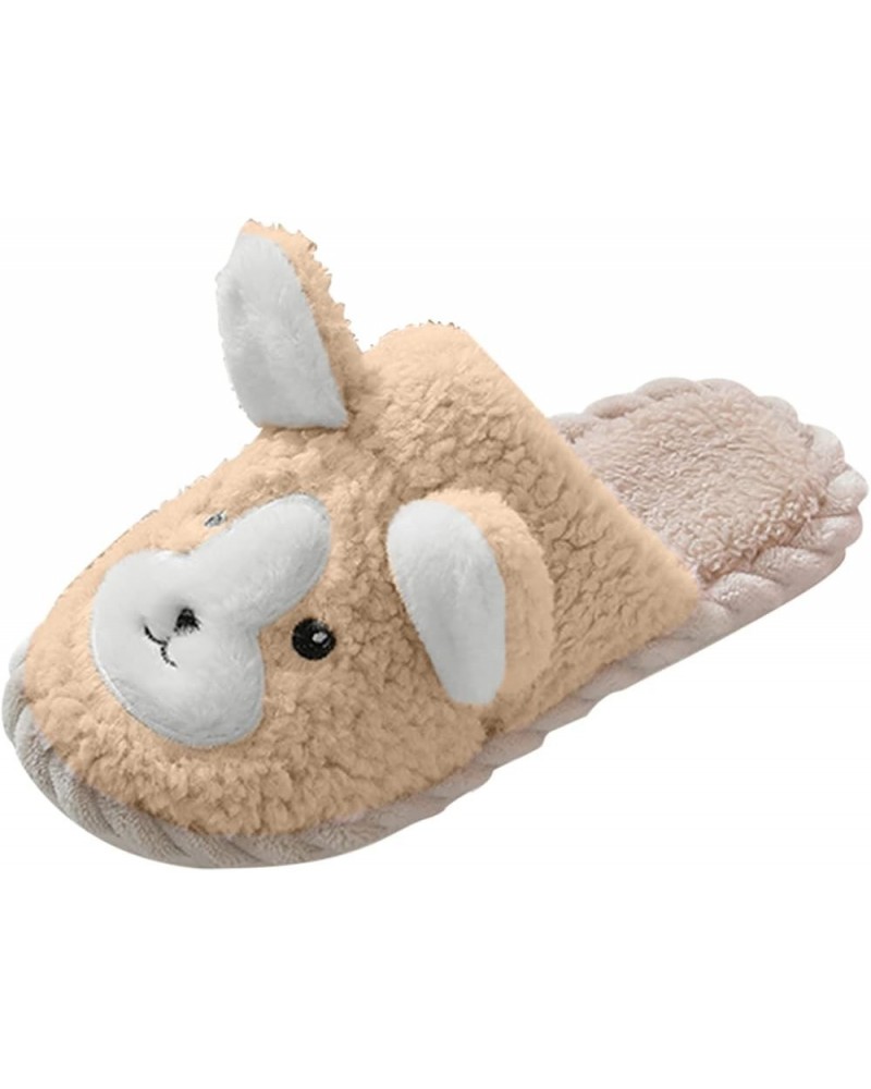 Slippers for Women Men Thick Memory Foam Plush House Shoes Fit and Flare Buttery Feeling Loungewear D-coffee $12.03 Slippers