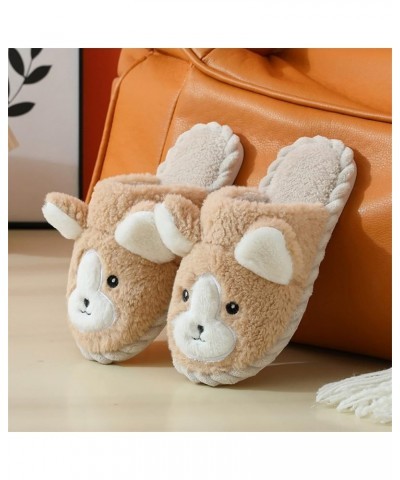 Slippers for Women Men Thick Memory Foam Plush House Shoes Fit and Flare Buttery Feeling Loungewear D-coffee $12.03 Slippers