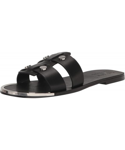 Women's Everyday Glynn-Flat Sandal Black $36.32 Sandals