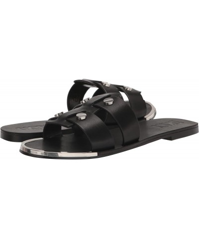 Women's Everyday Glynn-Flat Sandal Black $36.32 Sandals