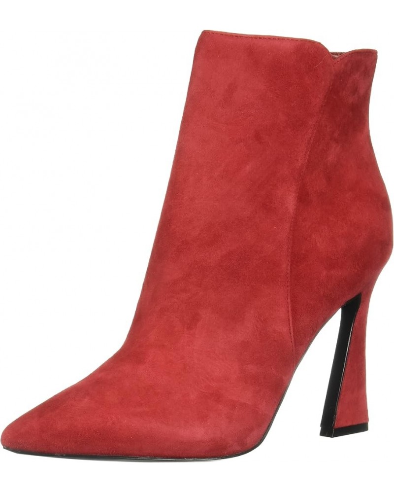 Womens Torrie Dress Booties Red Suede $25.56 Boots