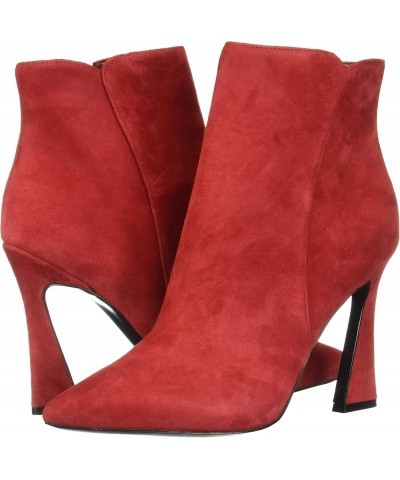 Womens Torrie Dress Booties Red Suede $25.56 Boots