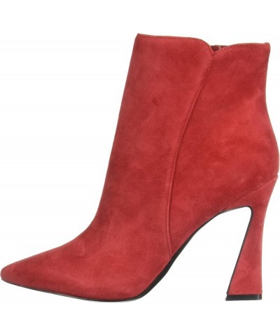 Womens Torrie Dress Booties Red Suede $25.56 Boots