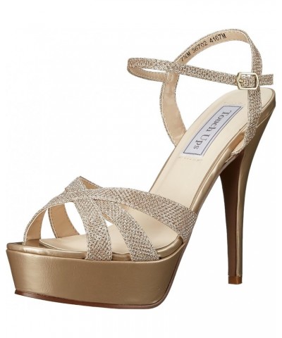 Women's Cori Platform Sandal Champagne Shimmer $32.80 Sandals