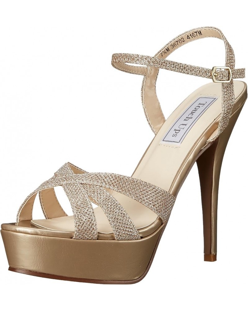 Women's Cori Platform Sandal Champagne Shimmer $32.80 Sandals