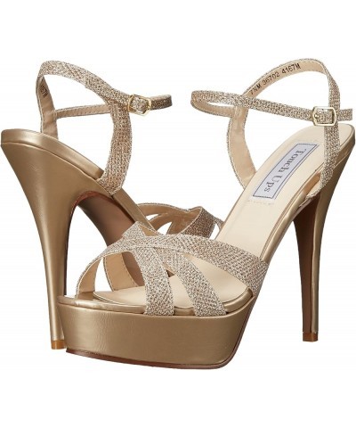 Women's Cori Platform Sandal Champagne Shimmer $32.80 Sandals