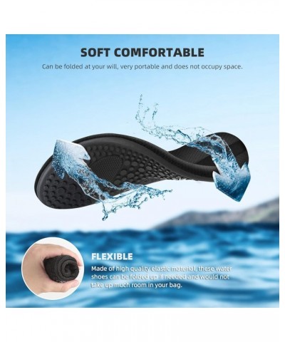 Water Shoes for Women Men Quick-Dry Aqua Socks Swim Beach Barefoot Yoga Exercise Wear Sport Accessories Pool Camping Must Hav...