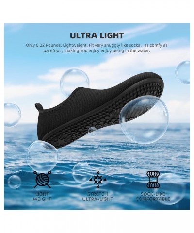 Water Shoes for Women Men Quick-Dry Aqua Socks Swim Beach Barefoot Yoga Exercise Wear Sport Accessories Pool Camping Must Hav...