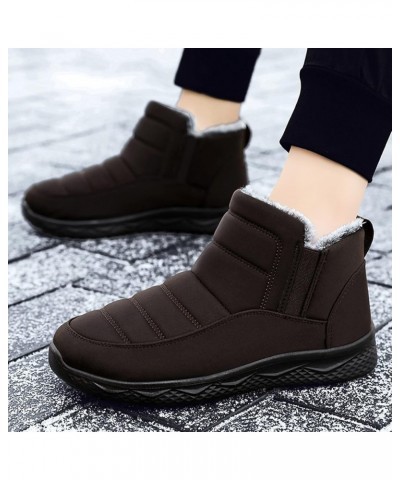 Winter Hiking Boots for Women Waterproof Snow Zipper Cute Womens Platform Snow Boots Woman Boots Winter Womens Walking Boots ...