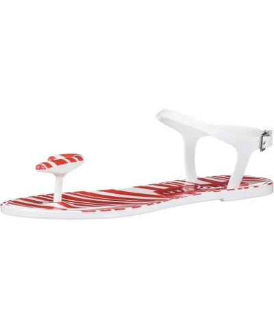 Shoes Women's The Geli Flat Sandal Candycane $18.92 Sandals