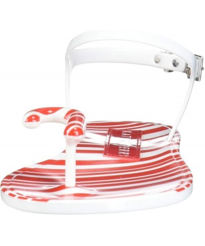 Shoes Women's The Geli Flat Sandal Candycane $18.92 Sandals