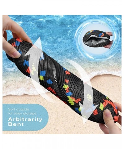 Water Shoes for Women Men Quick Dry Swim Beach Barefoot River Aqua Shoes for Hiking Boating Camping Grounding Surfing 9-light...