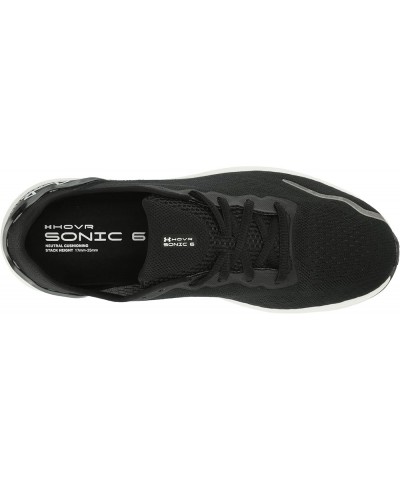 Women's HOVR Sonic 6 Running Shoe (001) Black/Black/White $32.54 Athletic Shoes