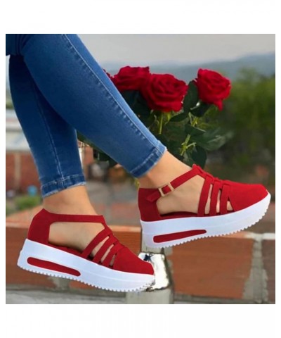 Platform Sandals for Women Dressy Summer 2023 Casual Open Toe Sandals Ankle Strap Open Toe Espadrilles Wedge Sandals Wedge Es...