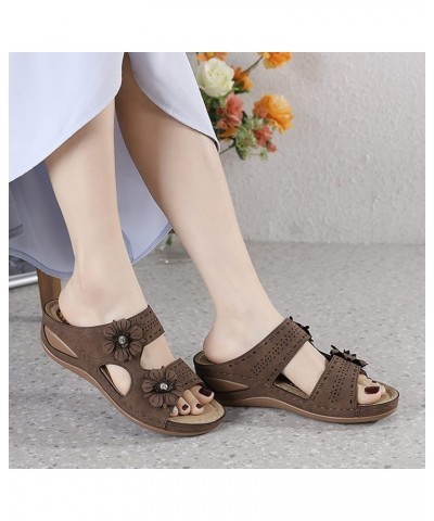 Sandalias Ortopedicas Para Mujer Orthopedic Shoes Leather Arch Support Sandals Black Dress Sandals Support Shoes for Women Br...