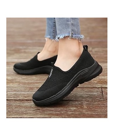 Sneakers for Women Fashion Spring Summer Autumn Women Thick Sole Lightweight Mesh Breathable (Dark Gray, 7.5) 8 Black $17.03 ...