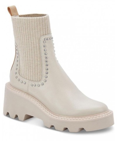 Women's Hoven Stud H2o Fashion Boot Ivory $23.65 Boots