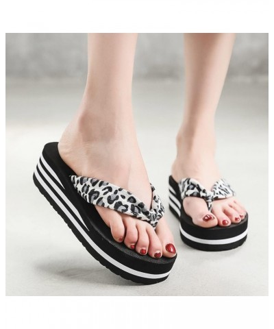 Beach Flip Flops, Women Summer Beach Slippers Pearl Rhinestone Flip Flops 02 Grey $11.10 Outdoor Shoes