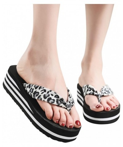 Beach Flip Flops, Women Summer Beach Slippers Pearl Rhinestone Flip Flops 02 Grey $11.10 Outdoor Shoes