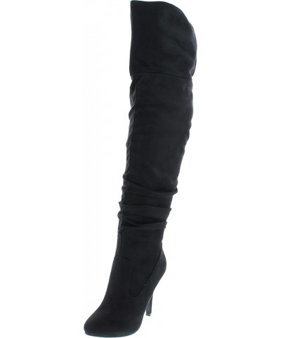 Womens Focus-33 Black Suede $19.57 Boots