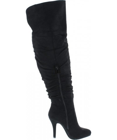 Womens Focus-33 Black Suede $19.57 Boots