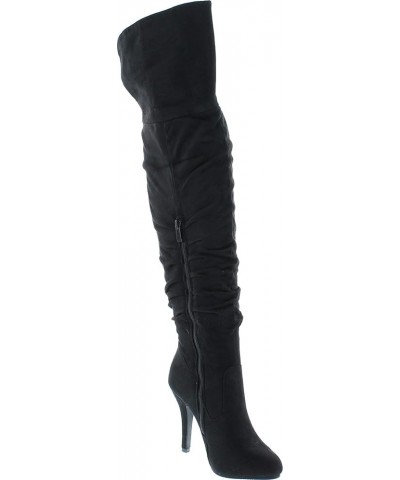 Womens Focus-33 Black Suede $19.57 Boots