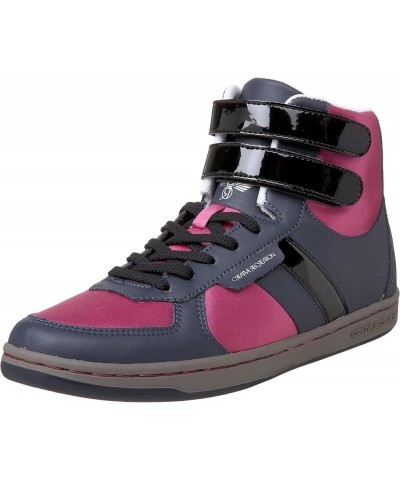 Women's Dicoco High-Top Sneaker Black/Navy/Fuchsia/Gunmetal $41.29 Fashion Sneakers