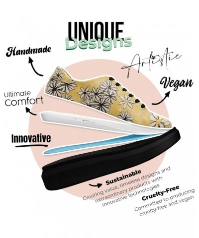 Wedge Sneakers for Women - Handmade and Vegan Leather Platform Sneakers for Women, Unique Chunky Sneakers Everything Will Be ...