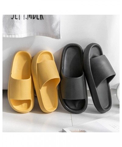 Quick Drying, EVA Open Toe Soft Slippers, Cloud Slippers for Women and Men, Cloud Cushion Slides, Quick Drying, EVA Open Toe ...