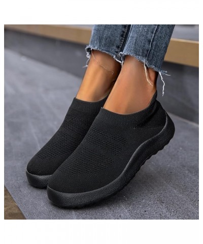 Women Running Shoes Athletic Walking Sneakers Fashion Spring and Summer Women Sports Shoes Flat Soft Mesh Breathable Solid Co...