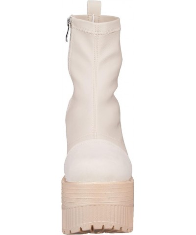 Women's Platform Ivory $40.58 Boots