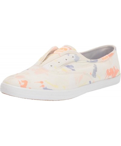 Women's Chillax Slip on White/Peach Splatter $31.46 Fashion Sneakers