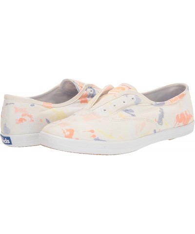 Women's Chillax Slip on White/Peach Splatter $31.46 Fashion Sneakers