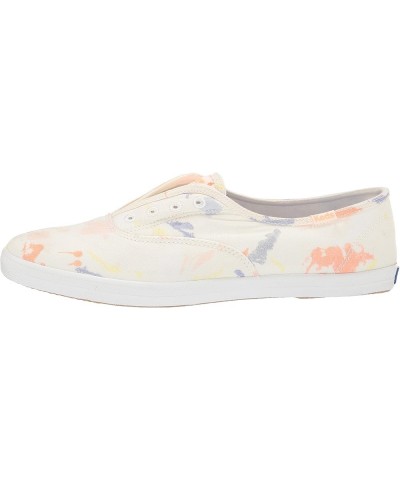 Women's Chillax Slip on White/Peach Splatter $31.46 Fashion Sneakers