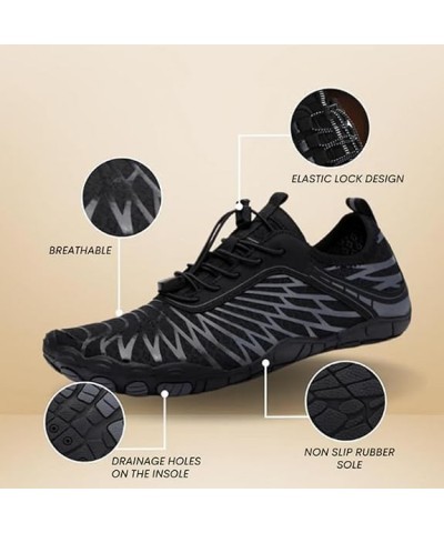 Hike Footwear - Pro - Healthy Non-Slip Barefoot Shoes for Women Men - Wide Toe Box Walking Shoes Hiking Boot Breathable Runni...