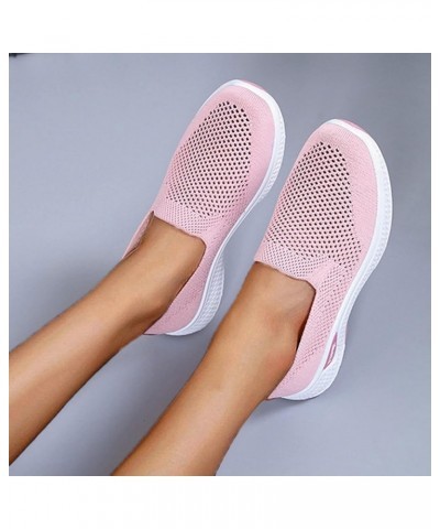 Canvas Slip On Sneakers Running Sneakers for Women White Sneakers for Women Womens Slip On Sneakers Z 13-pink $22.85 Athletic...